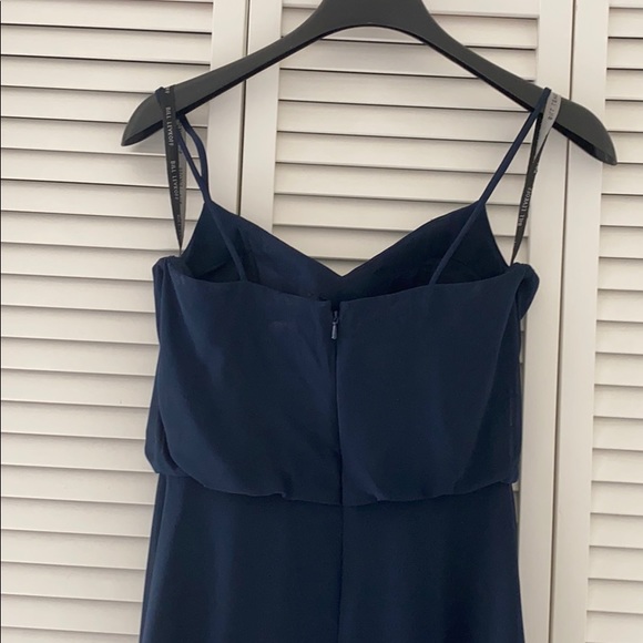 Long Navy Blue Dress - Picture 3 of 4
